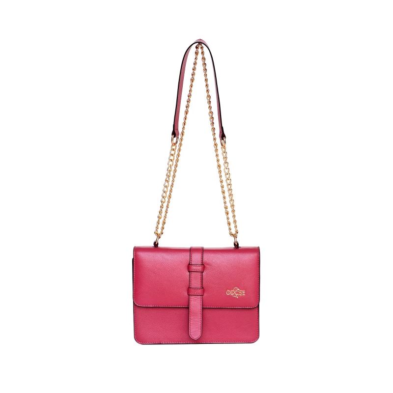 RivoRino Midi Crossbody, Magenta