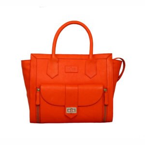 Goose Front Pocket Bucket Handbag