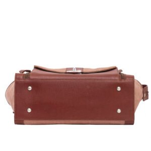 goose Front Pocket Bucket Handbag