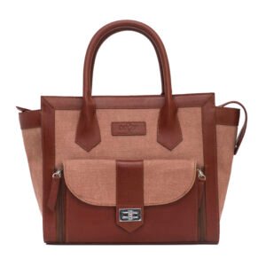 Front Pocket Bucket Handbag