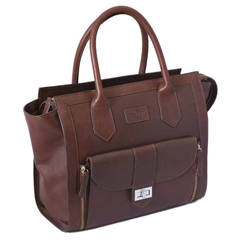 Front Pocket Bucket Handbag - Image 2