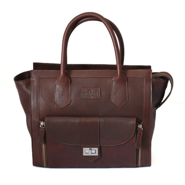 Front Pocket Bucket Handbag
