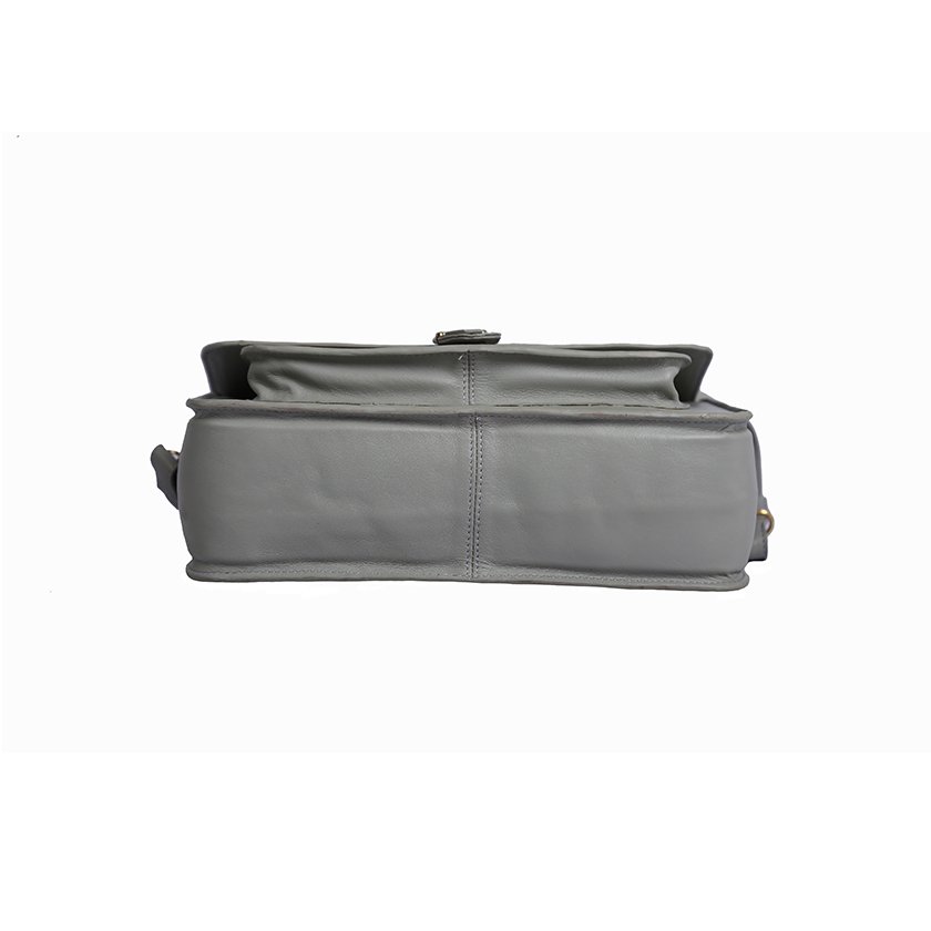 Goose Midi Embroidered Satchel Bag - Image 3