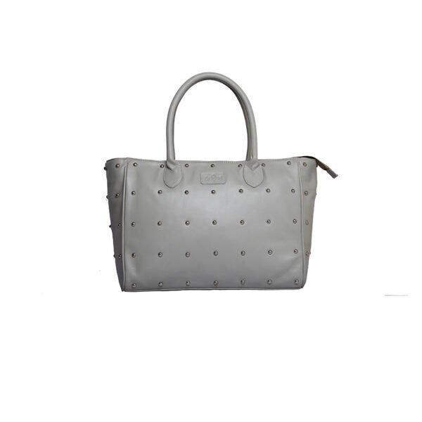 Rivet Ornamented Handbag