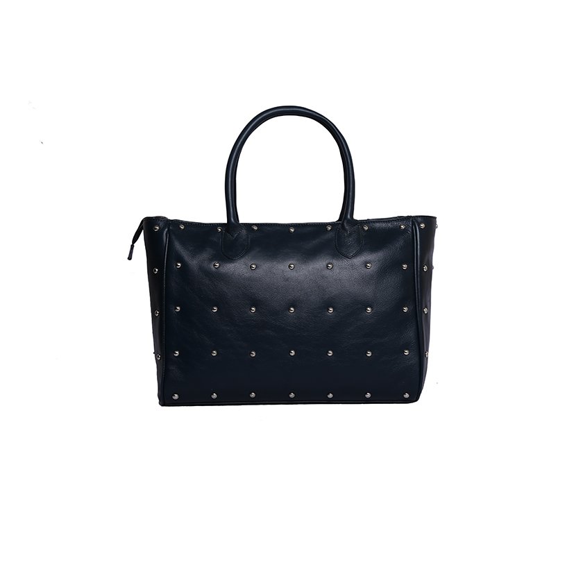 Rivet Ornamented Handbag